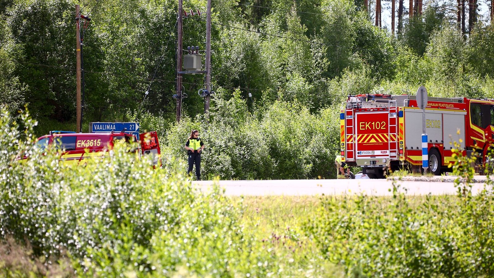 Lappeenrannassa kaksi ihmistä kuoli liikenneonnettomuudessa Ylämaan kohdalla Vaalimaantiellä.