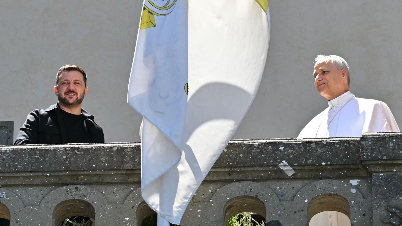 Zelenskyi ja paavi Leo tapasivat Roomassa 9. heinäkuuta 2025