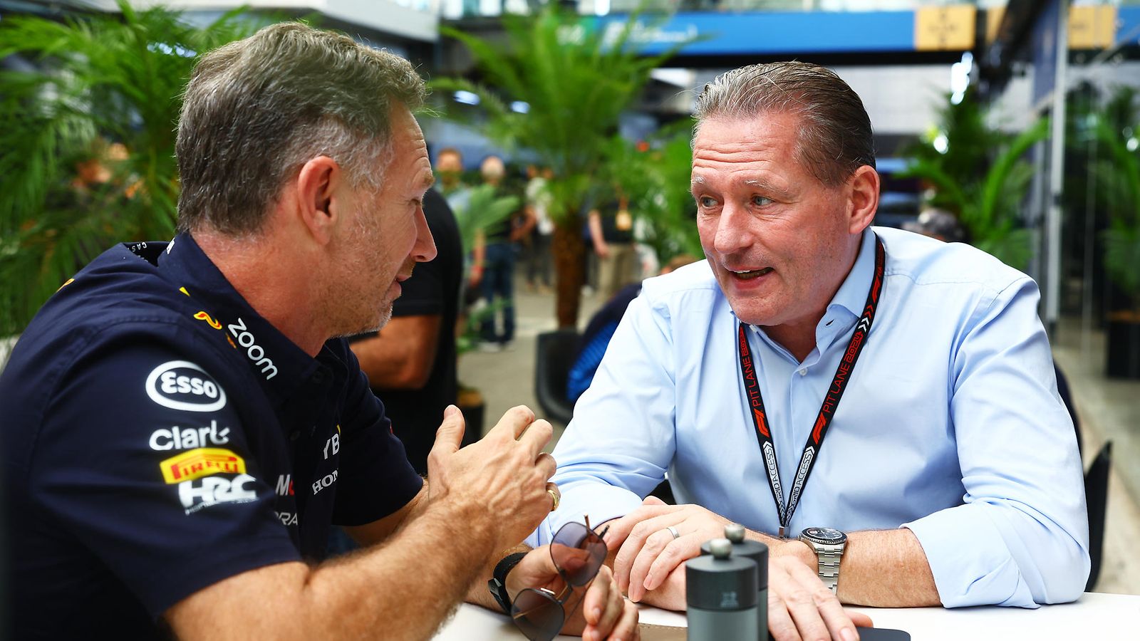 Christian Horner & Jos Verstappen