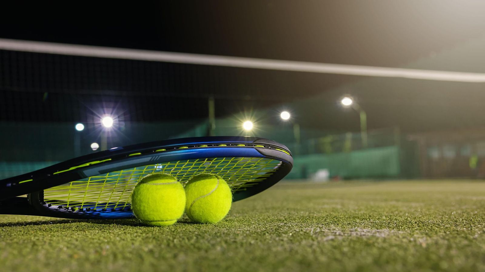 tennis maila pallot verkko kuvitus
