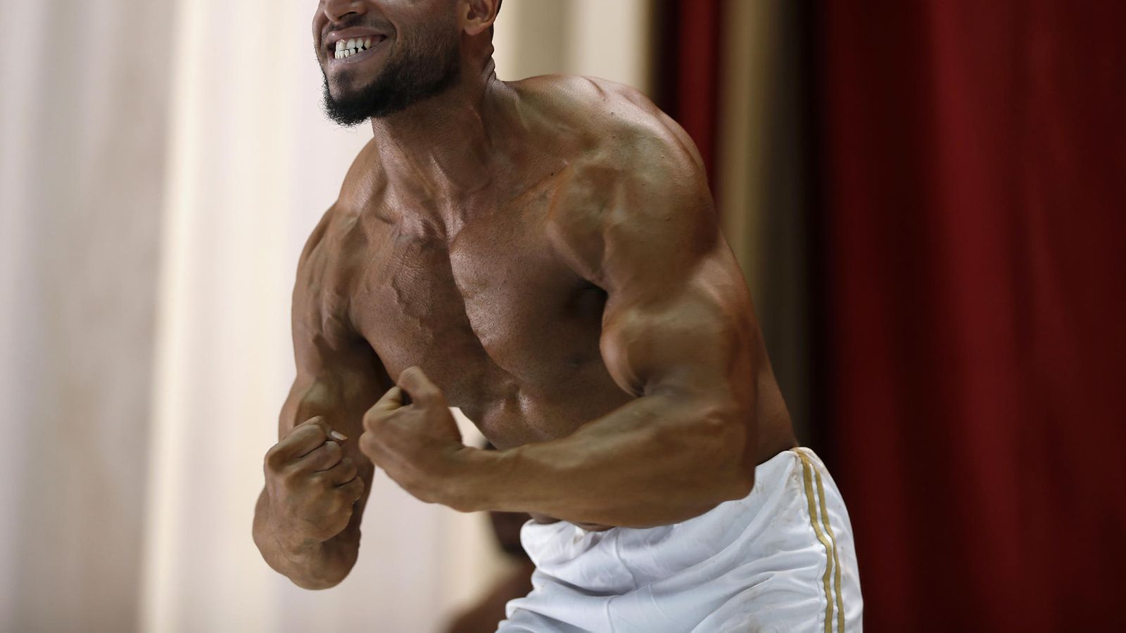 fitness kehonrakennus kuvitus