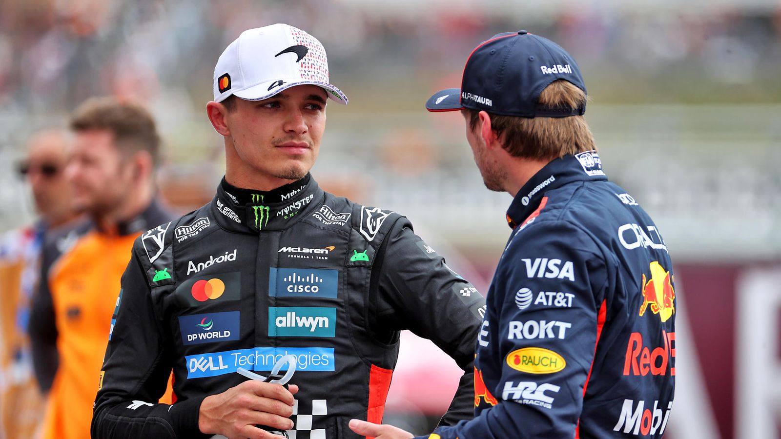 Lando Norris Max Verstappen