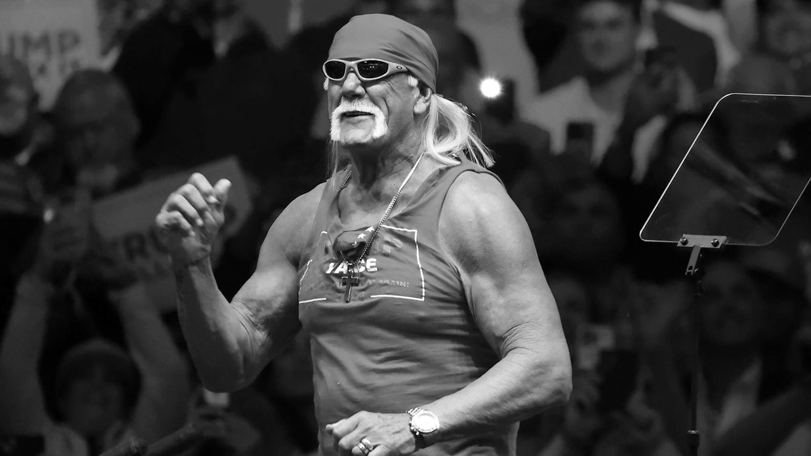 Hulg Hogan mustavalkoinen