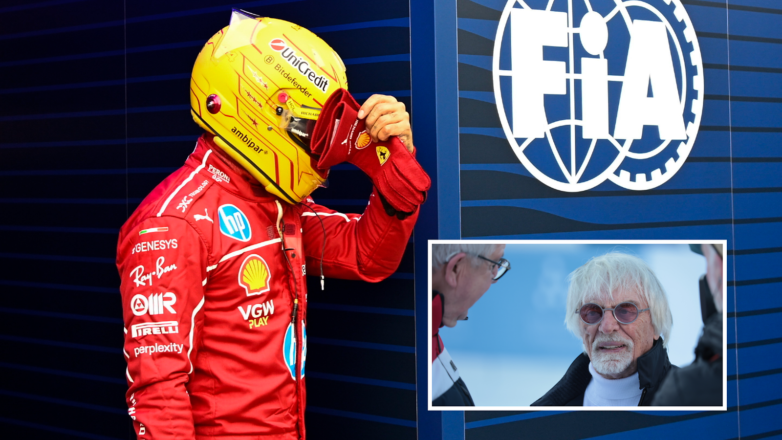 Lewis Hamilton & Bernie Ecclestone