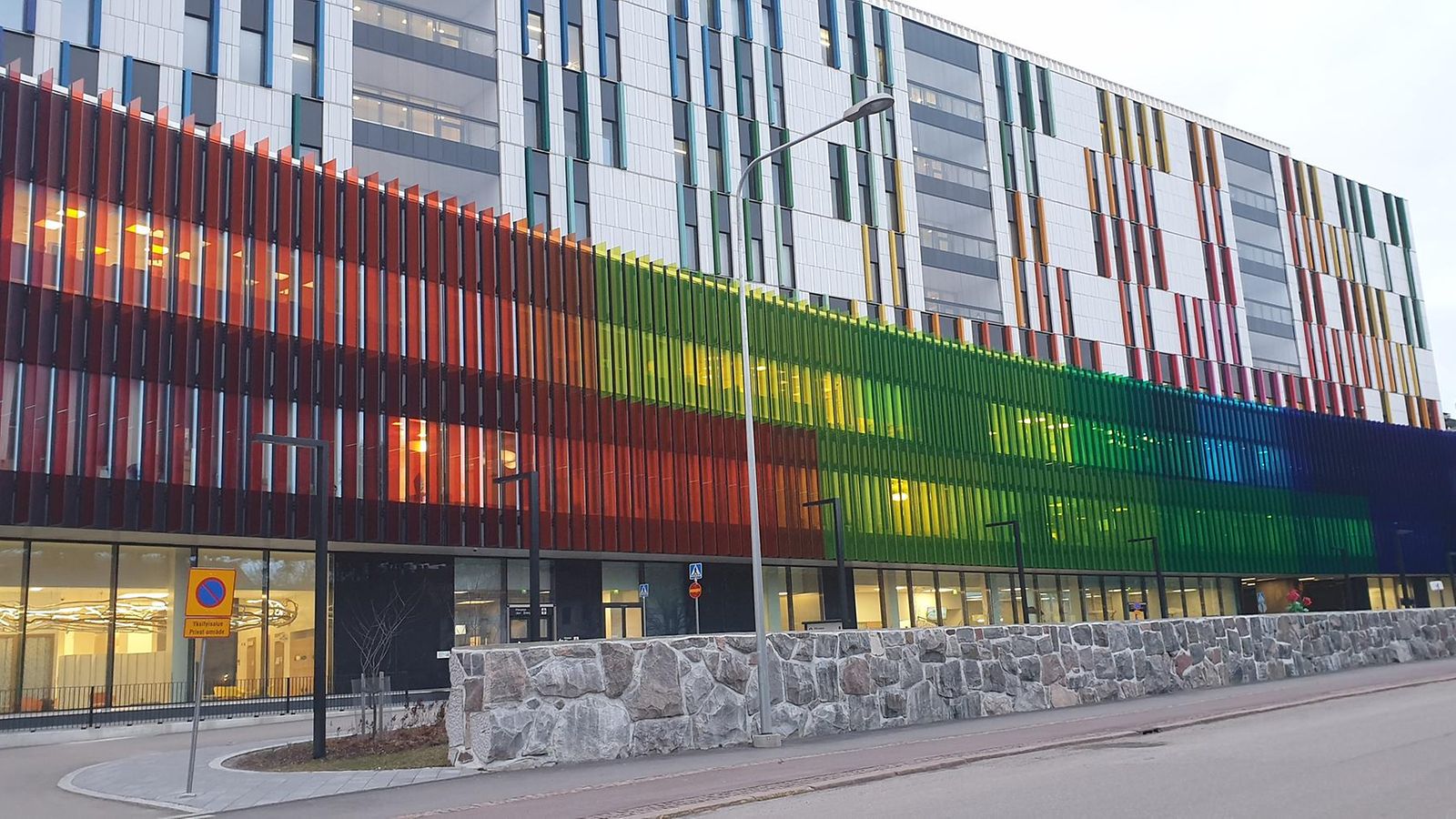 AOP HUSin Uusi lastensairaala Helsingissä.