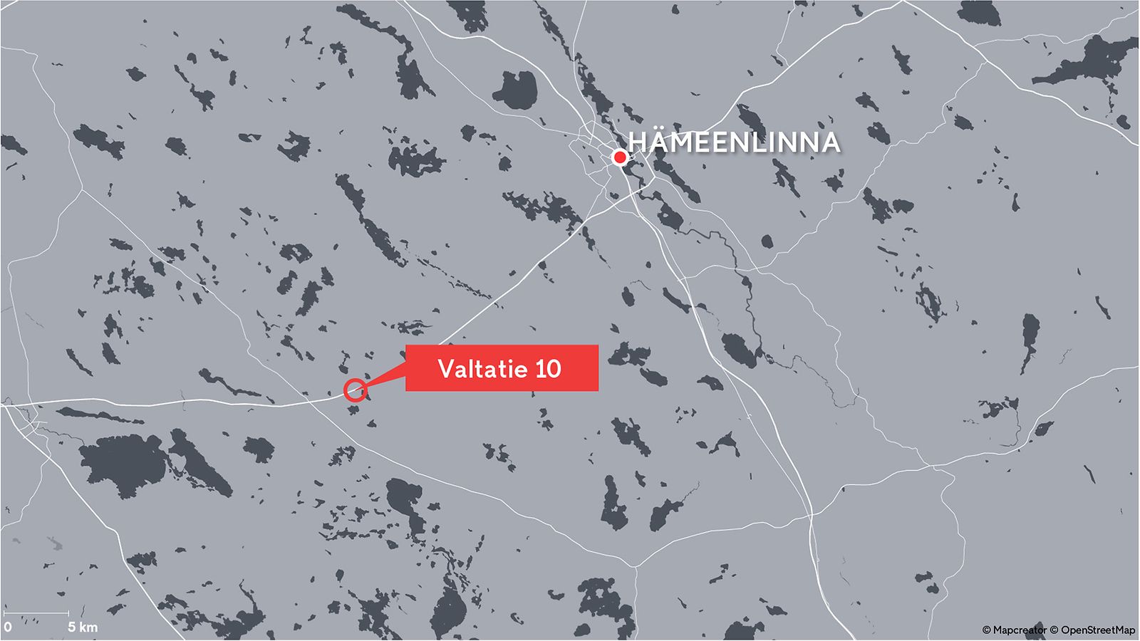 2608 turun valtatie kartta