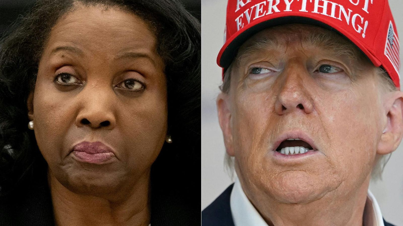 LK 28.8.2025 Yhdysvaltain keskuspankin hallituksen jäsen Lisa Cook ja Yhdysvaltain presidentti Donald Trump.