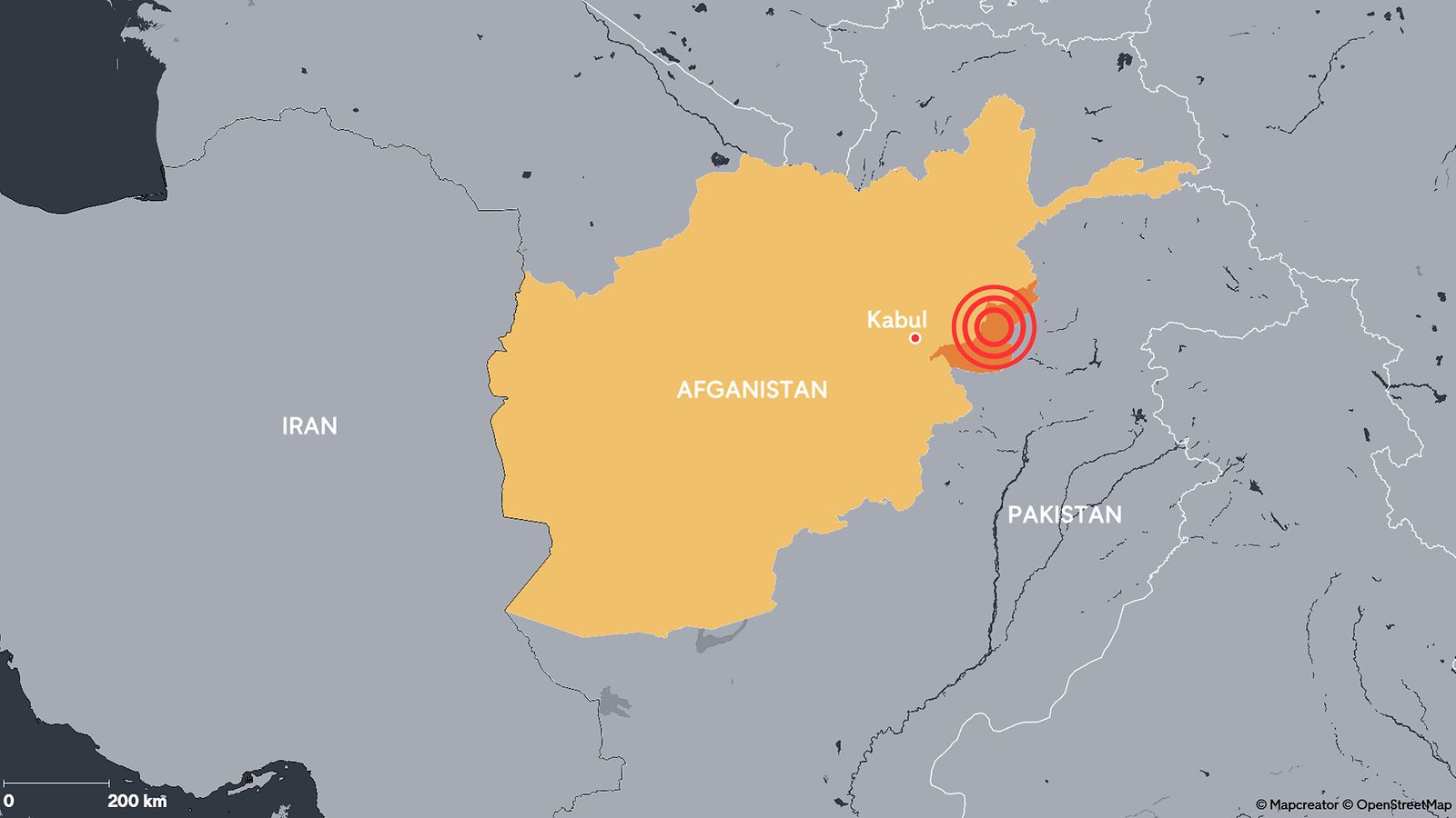 Afganistan järistys