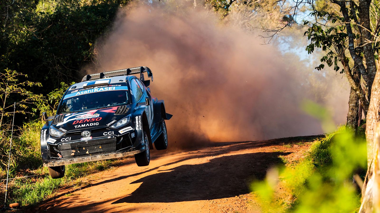 Kalle Rovanperä Paraguayn MM-rallissa.