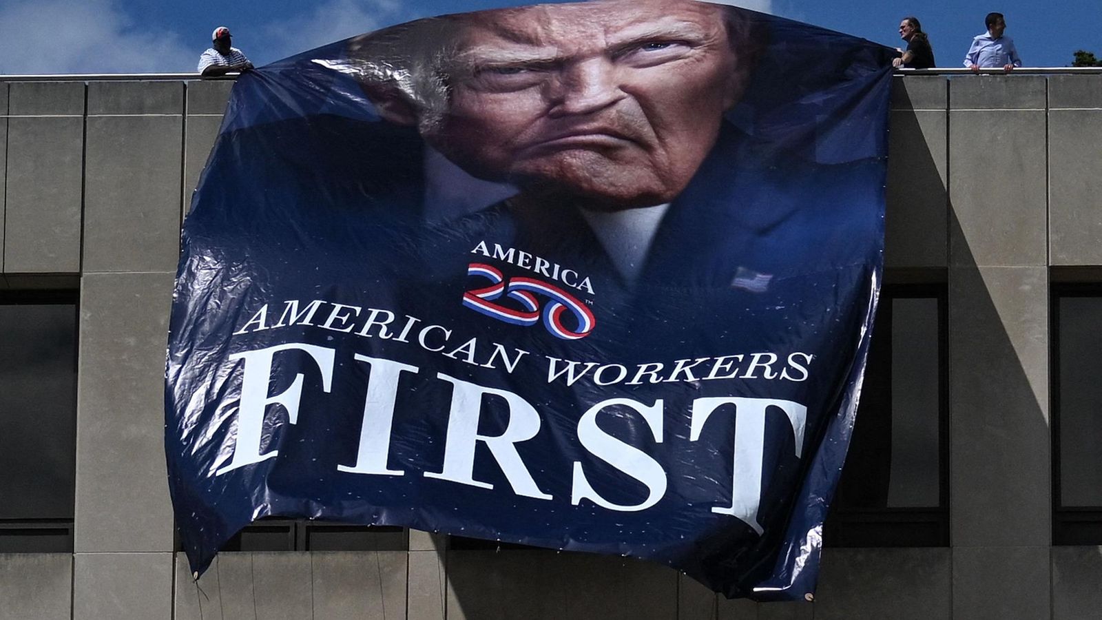 Trump työ afp 0509