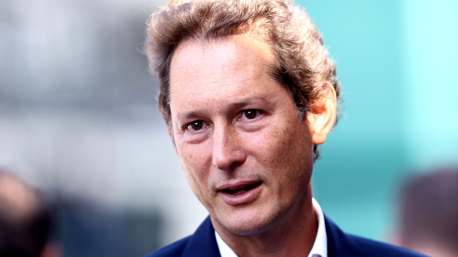 AOP John Elkann F1:n Italian Grand Prixssä Monzassa 7. syyskuuta 2025.