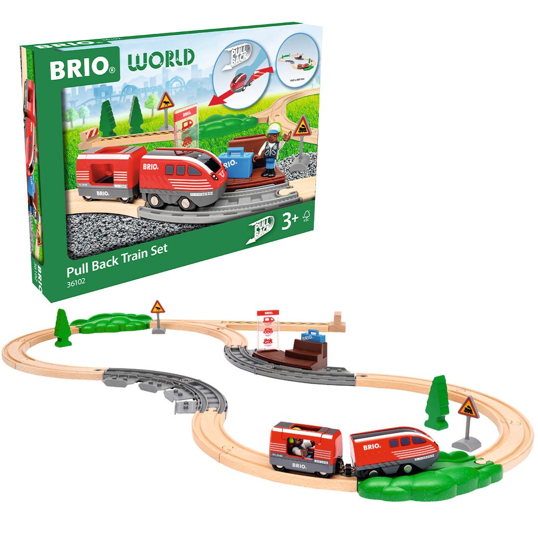 Brio – Pull back Train set