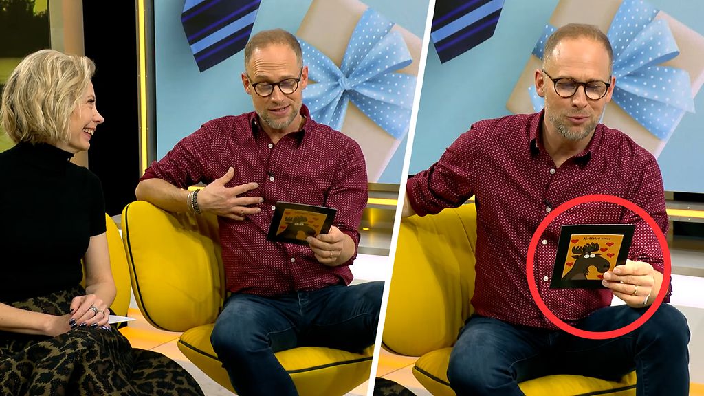 Suorassa lähetyksessä koskettava käänne! Suosikkijuontajan lapset yllättivät isänsä