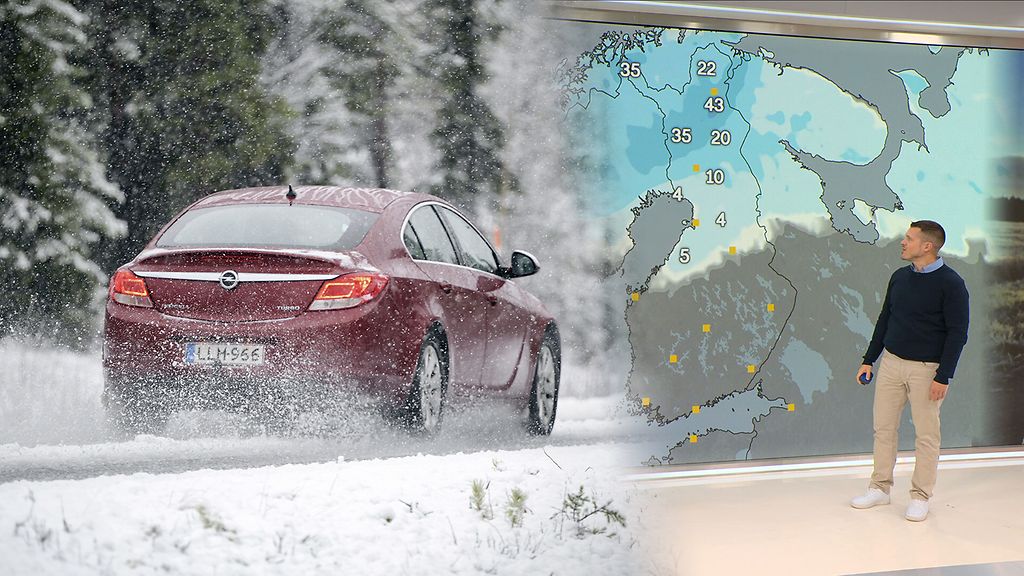 Yli 40 senttiä lunta ja tuulituhoja: Vaarallinen talvimyrsky lähestyy – Lapissa mitattiin jo tuima lukema