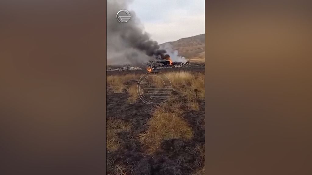 Turkin asevoimien rahtikone syöksyi maahan Georgiassa – 20 ihmistä kyydissä