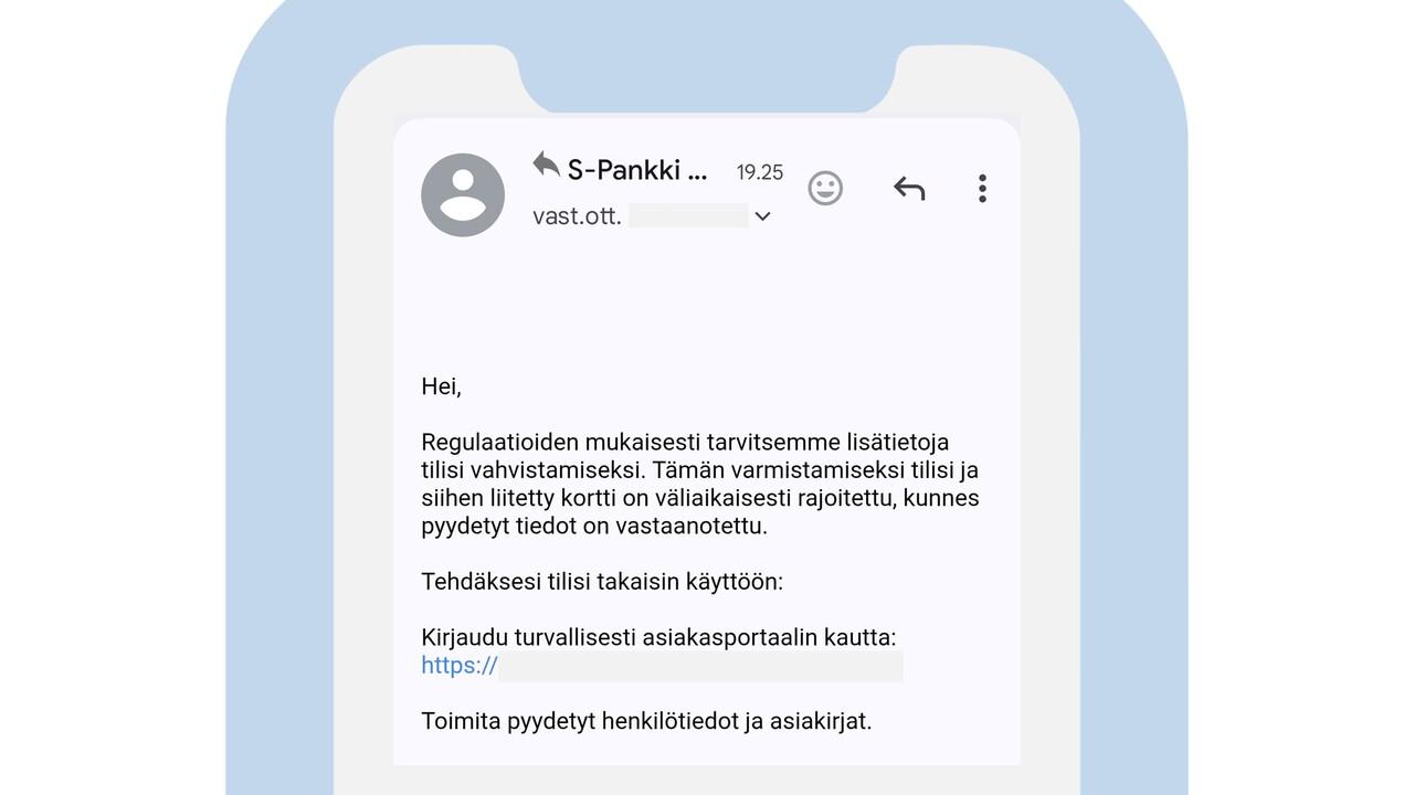 S-Pankin nimissä kalastelu