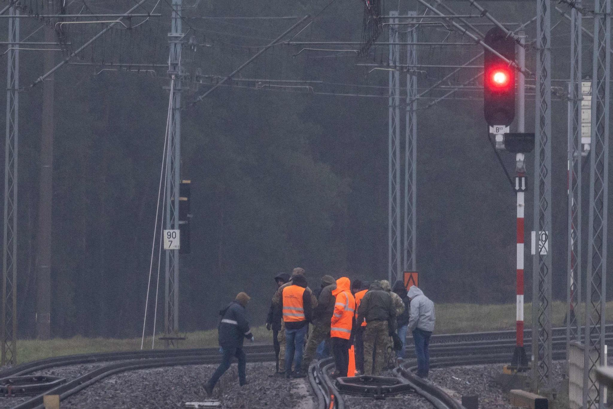 Puola rautatie räjähdys LK 19.11.2025