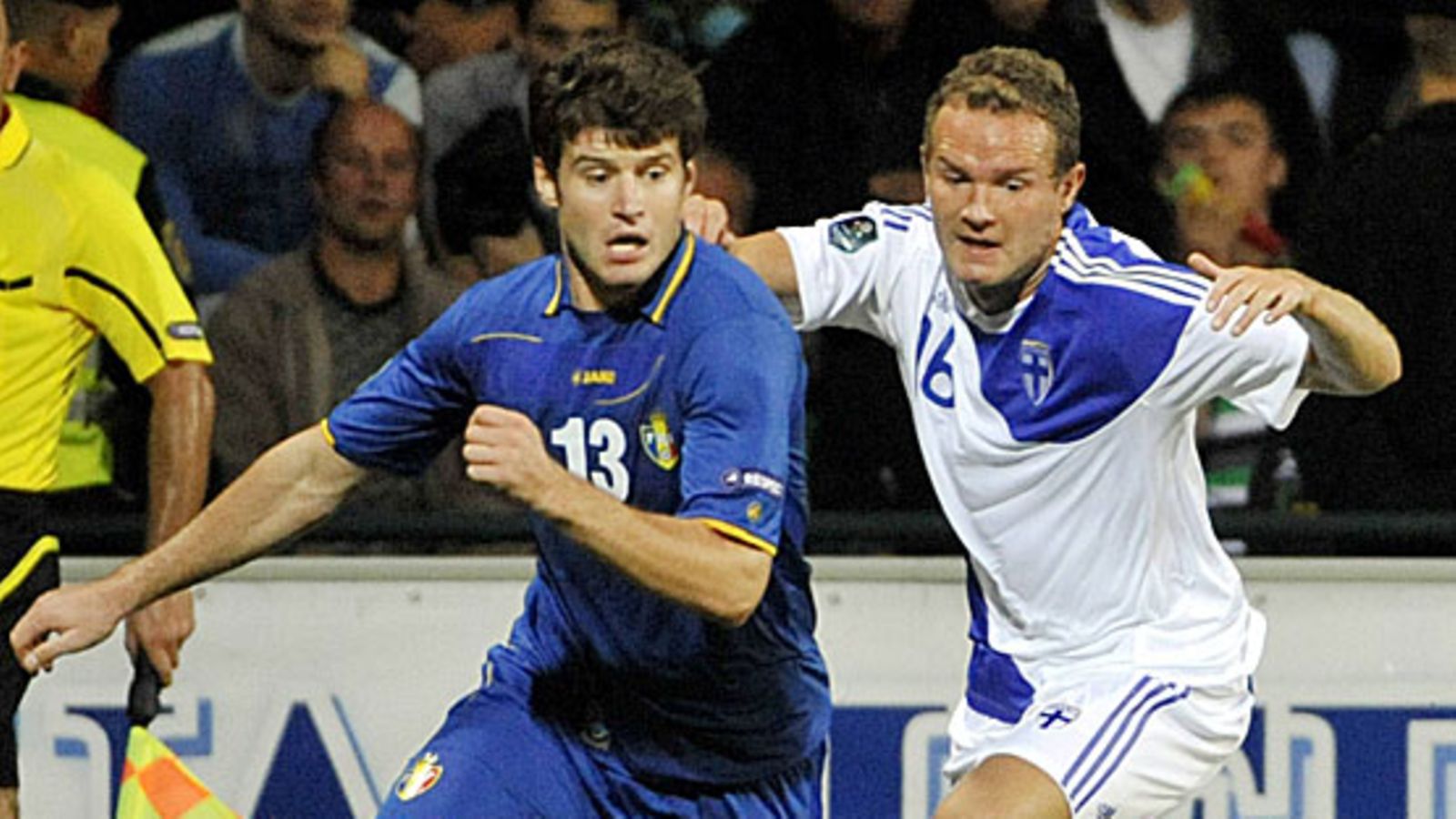 Semion Bulgaru ja Jonatan Johansson. Kuva: Jussi Nukari/LEHTIKUVA.