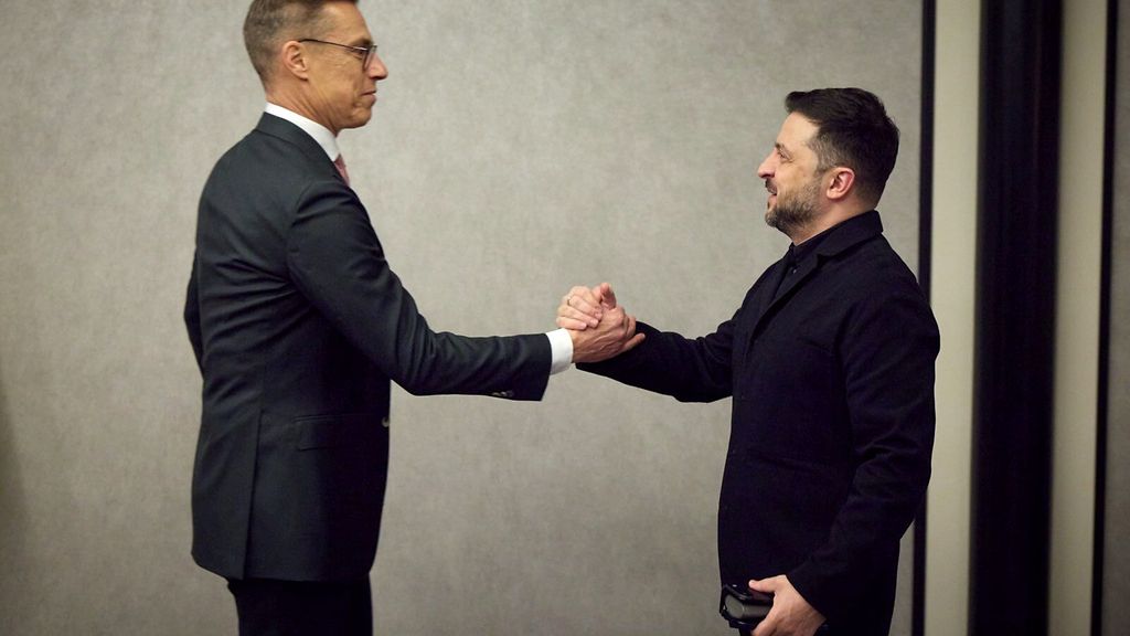 Stubb tapasi Zelenskyin