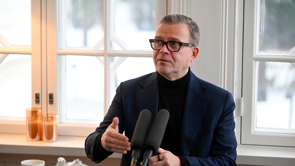 Petteri Orpo Intiaan