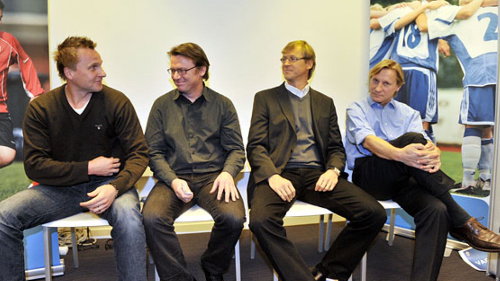 Antti Niemi, Mika Laurikainen, Markku Kanerva ja Kimmo Lipponen.