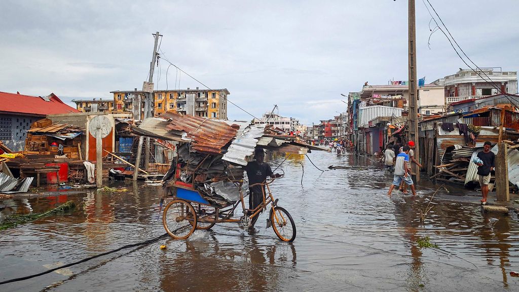 Sykloni tappanut yli 30 Madagaskarilla