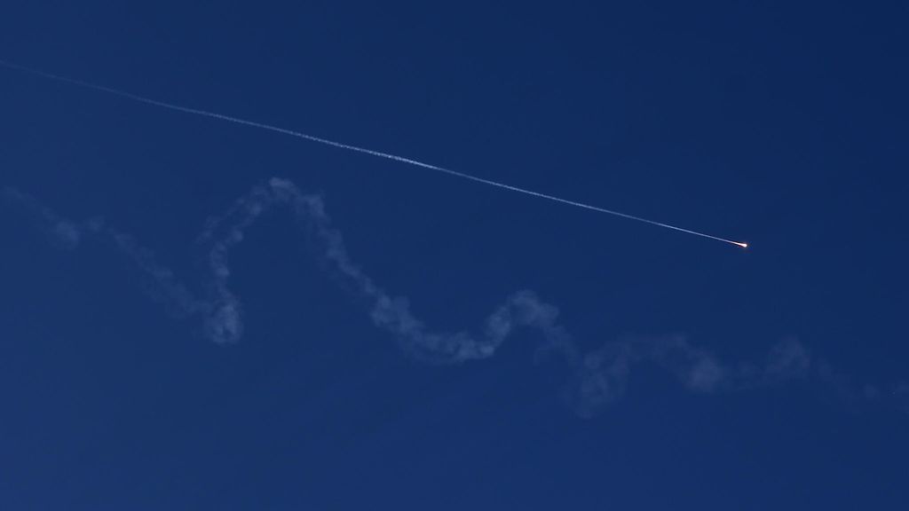 Israelin asevoimat: Iran laukaisi ohjuksia