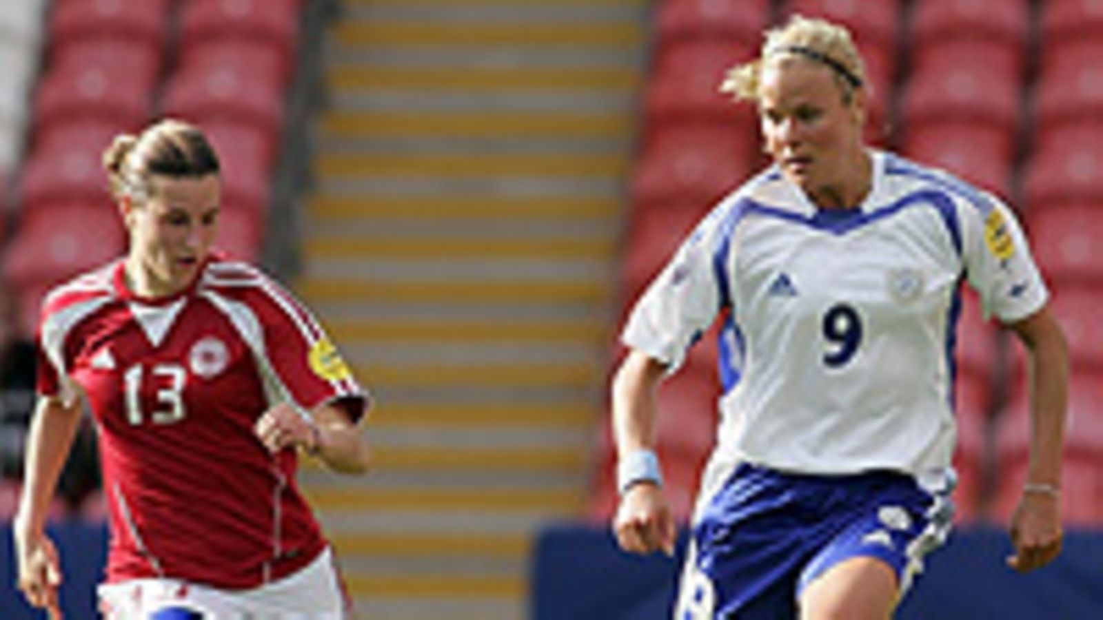 Laura Kalmari, Suomi (oik.) ja Johanna Rasmussen, Tanska, Photo: Michael Steele