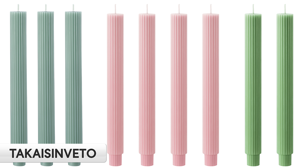 Takaisinveto: Älä käytä näitä kynttilöitä!
