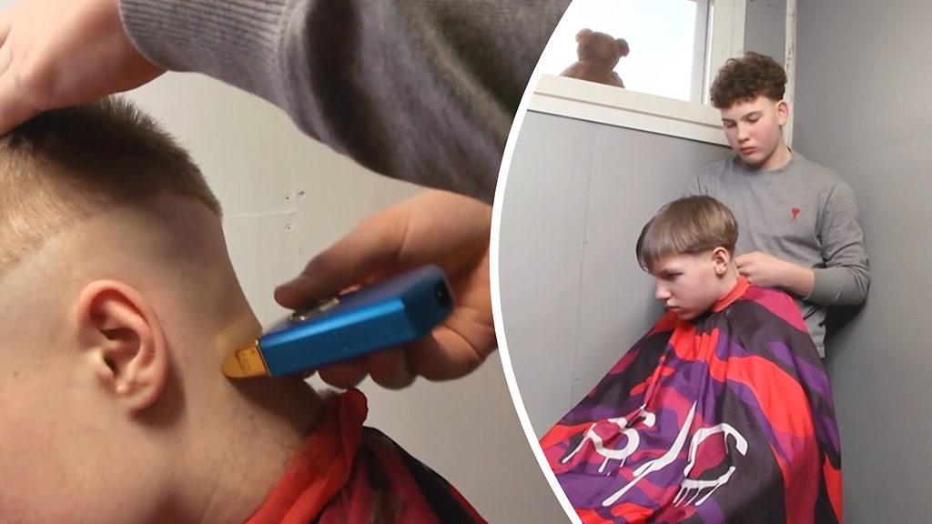 Axelin, 14, autotallissa käy kuhina – kaveriparturi on ollut pystyssä jo puolentoista vuoden ajan