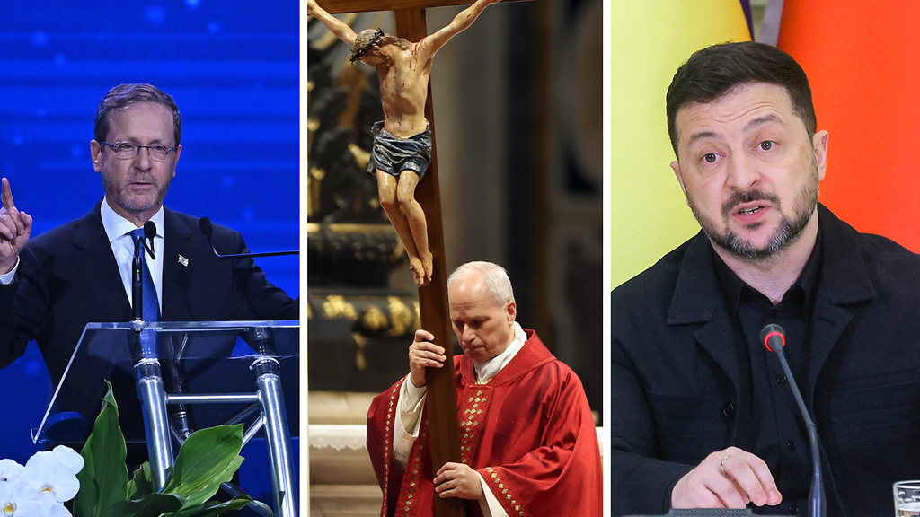 Paavi keskustellut Israelin ja Ukrainan presidenttien kanssa