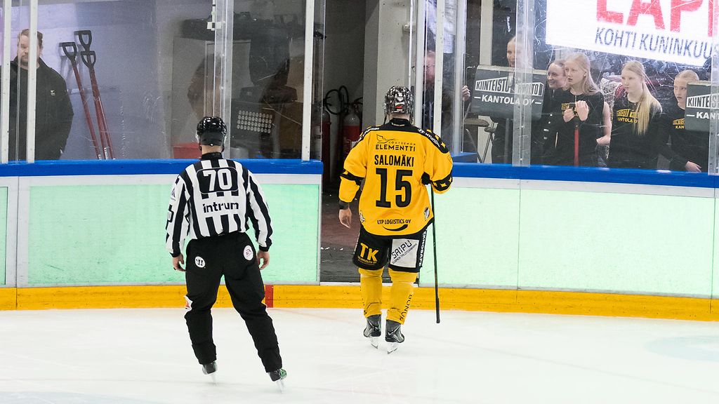 SaiPa-tähti taklasi päähän – ei pelikieltoa