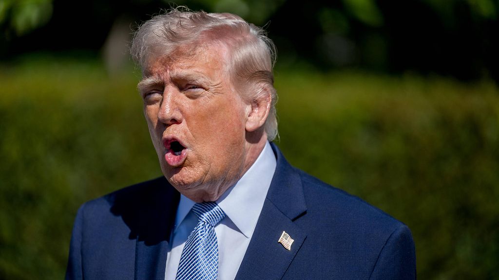 Trumpilta kummallinen selitys kuvastaan Jeesuksena