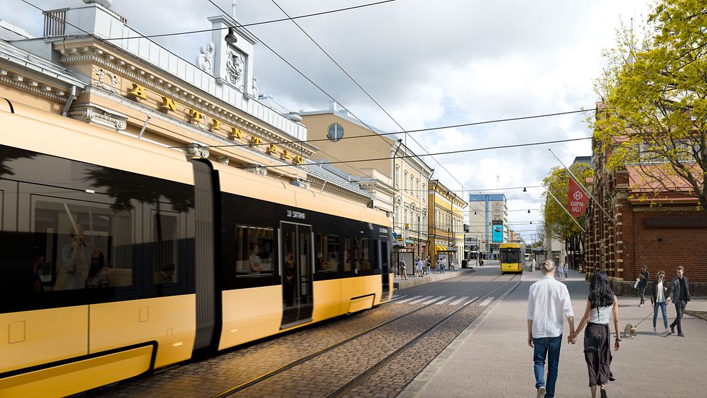 Turku äänestää raitiovaunusta – 