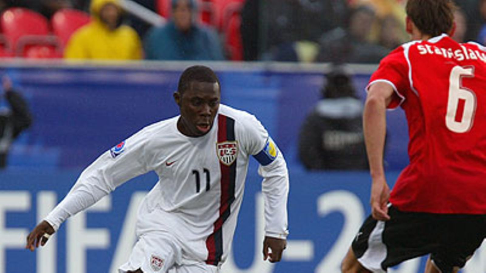 Freddy Adu vauhdissa U-20 MM-kisoissa. Kuva: Dave Sandford/GETTY.