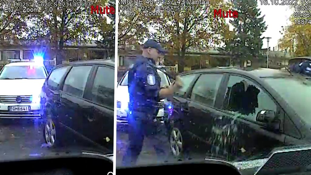 Hurja takaa-ajo Vantaalla: Poliisi iski voimalla – katso raju video
