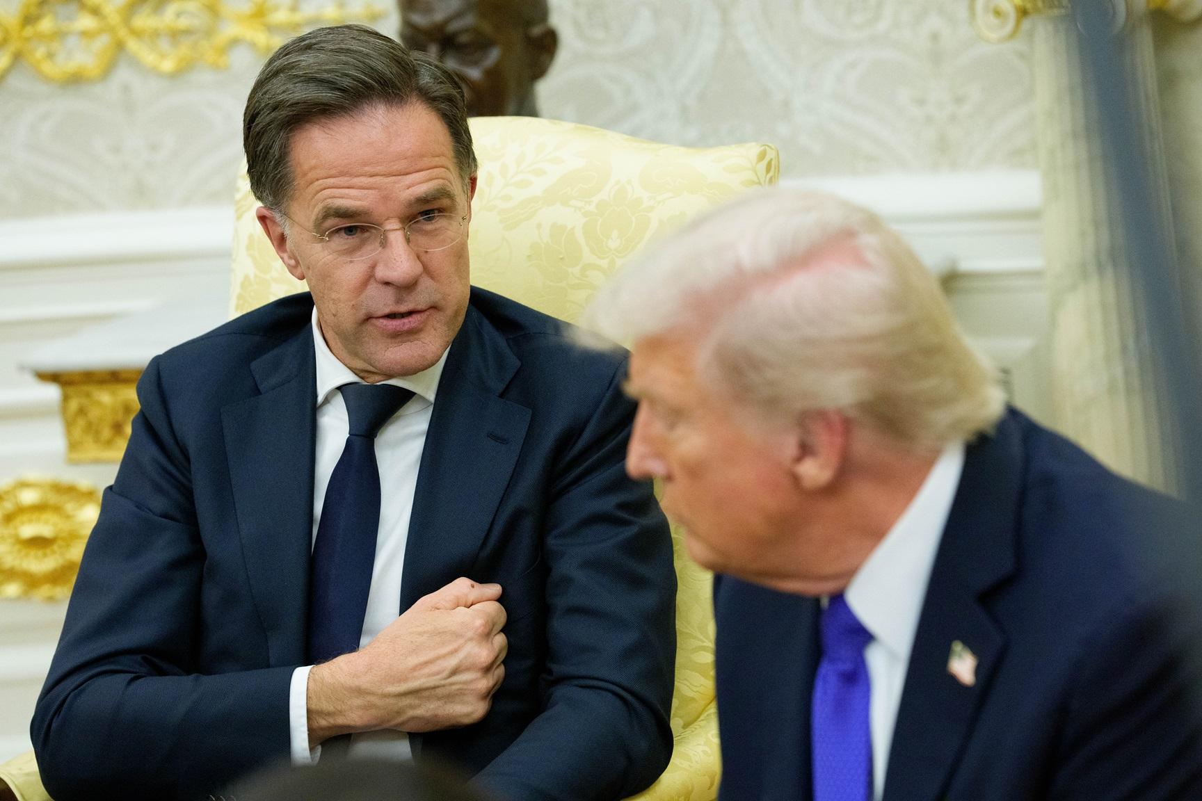 Trump Rutte AOP