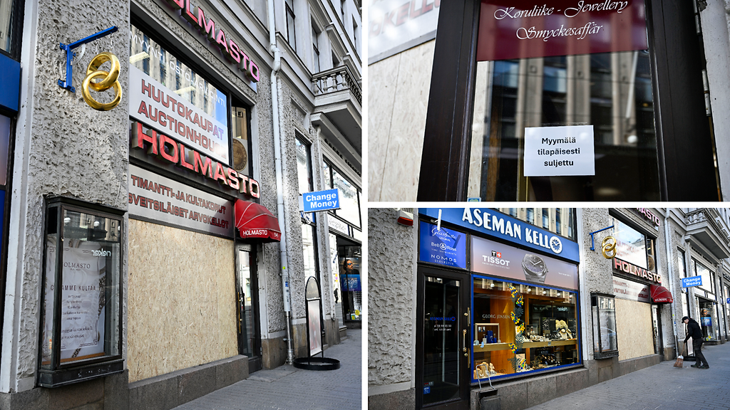 Ikkuna kehyksineen irti ja kasa arvo-Rolexeja mukaan – yrittäjä avautuu varkaudesta keskellä Helsinkiä
