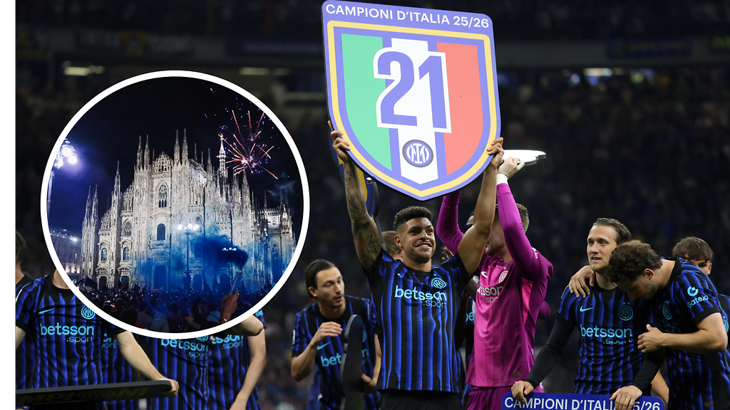 Inter varmisti mestaruutensa – Milanon kaduilla hurjat juhlinnat