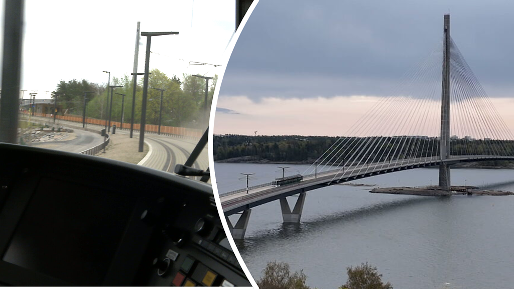 Ratikkamatka Suomen pisimmällä sillalla – Juhanan unelma toteutui: 