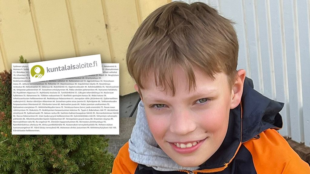 Kalevi, 12, kävi taisteluun energiajuomia vastaan – loi sadan haitan listan ja naulasi sen nettiin