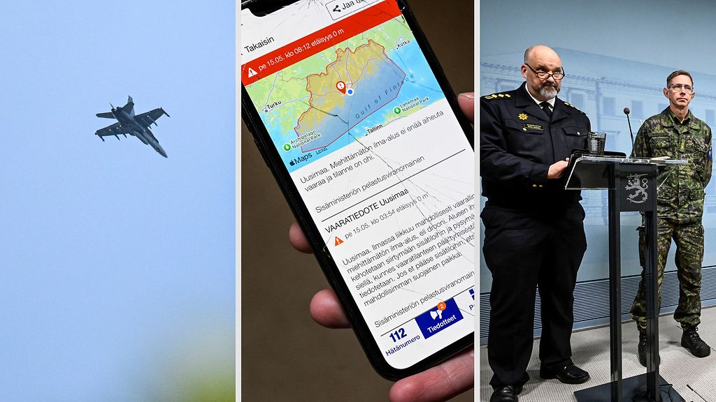 Suora lähetys kello 12: Miten Puolustusvaliokunta kommentoi drooniuhkaa? Viranomaisia kuultu