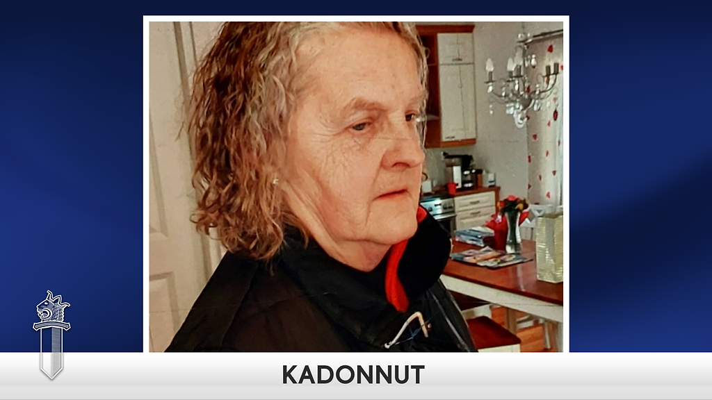 Iäkäs nainen kateissa Oulussa – poliisi pyytää havaintoja