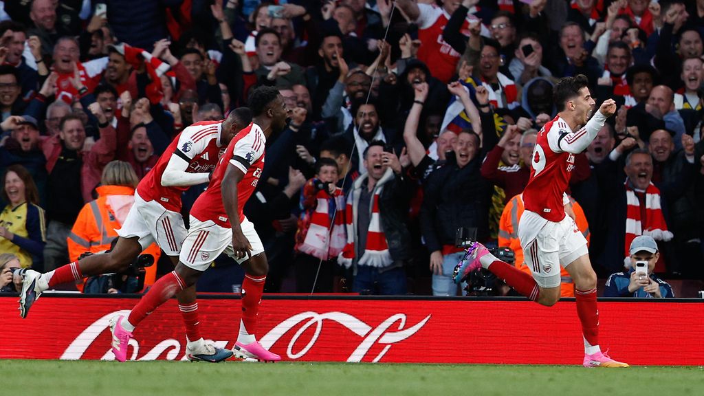 Arsenal tarrasi tukevasti Valioliiga-mestaruuteen