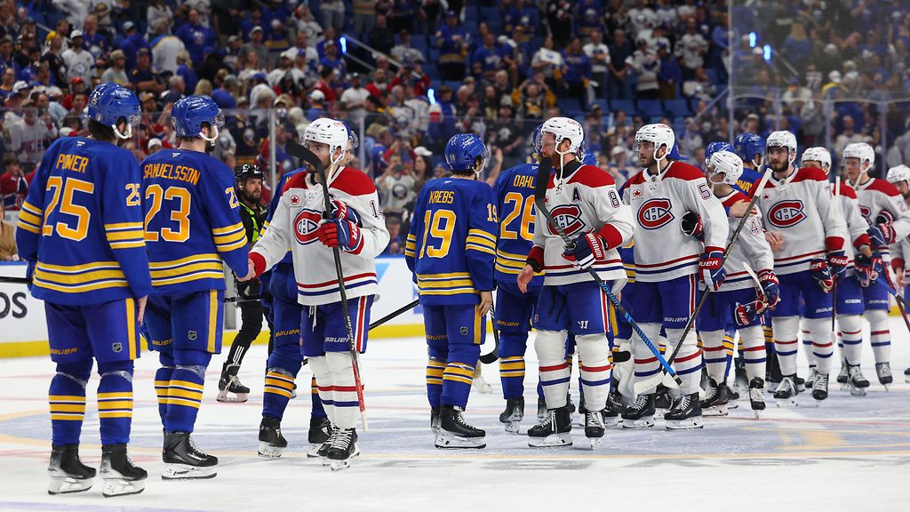 Kihelmöivä ratkaisu NHL:ssä: Montreal löi niitin Buffalon kaudelle seitsemännen ottelun jatkoerässä – 