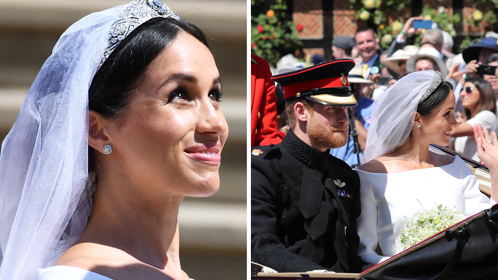 Herttuatar Meghan jakoi ennennäkemättömiä kuvia kuninkaallisista häistä