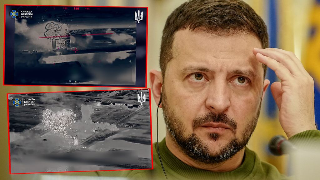 Zelenskyi: Ukraina iski FSB:n päämajaan Krimillä, sata kuollut – video tallensi iskun