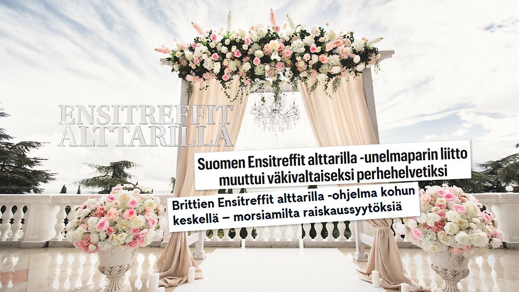 Toimittajalta muistutus Ensitreffit alttarilla -ohjelmaa ympäröivästä keskustelusta: 