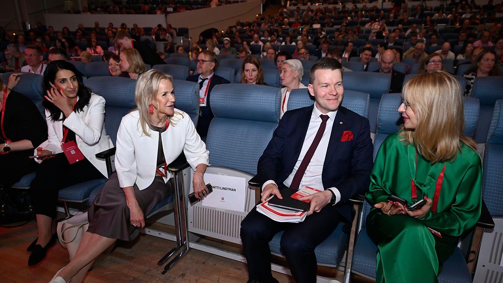Mikkel Näkkäläjärvi jatkaa SDP:n puoluesihteerinä