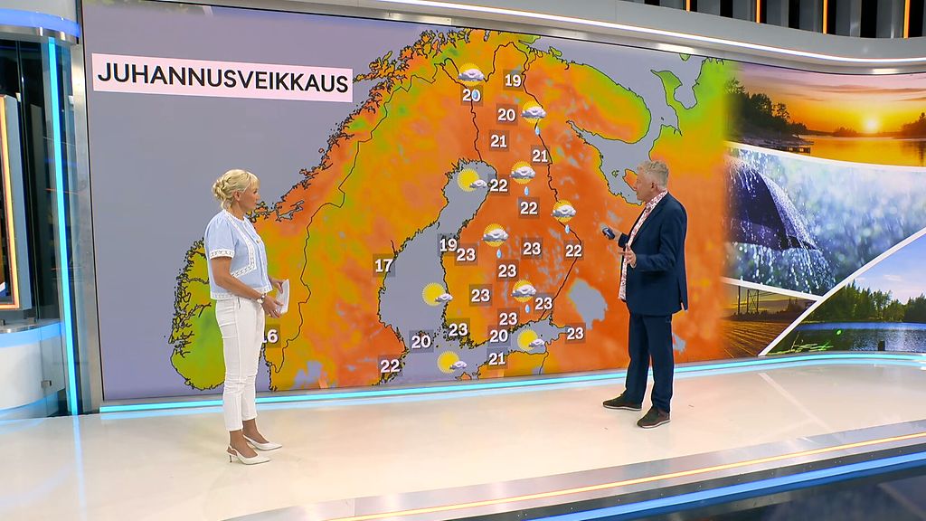 Näin juhannuksen säätä ennakoivat meteorologi ja menestynyt kansansääennustaja